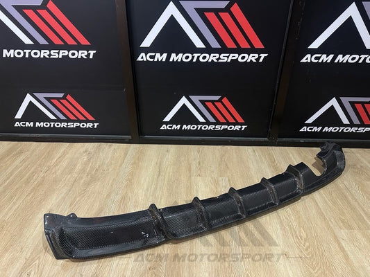 Bmw f30 perfomance rear diffuser single outlet