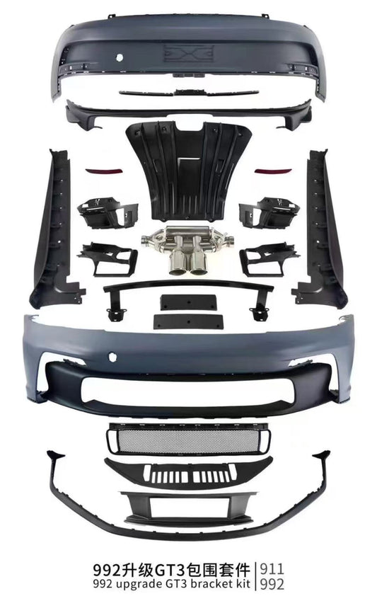 Porsche 911 992 gt3 bodykit