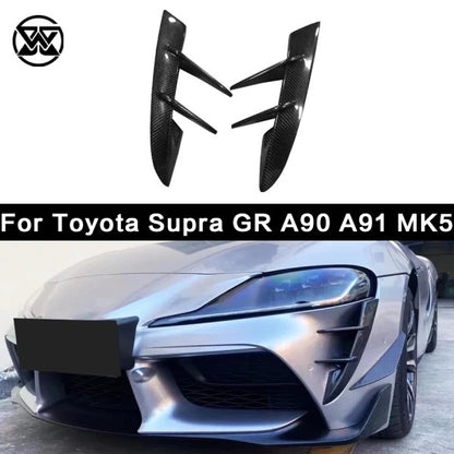 Toyota supra A90 bumper carbon air vent