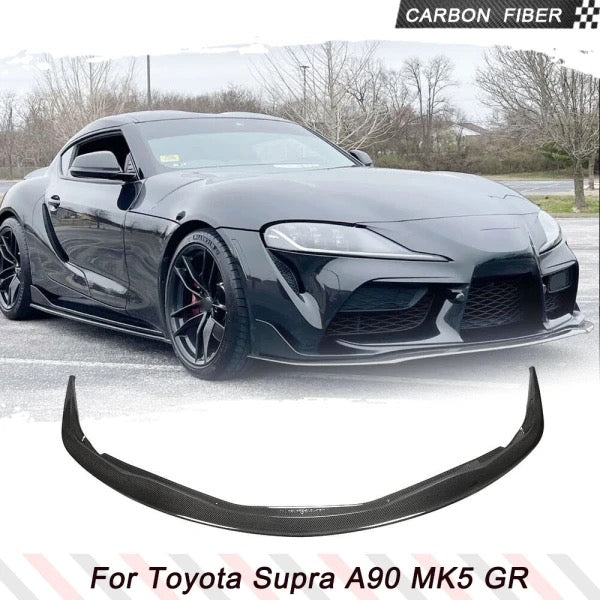 Toyota supra A90 dry CF front lip GR