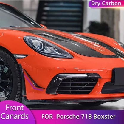 Porsche cayman boxter 718 front canard