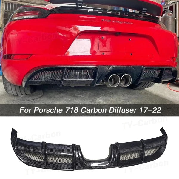 Porsche 718 rear diffuser