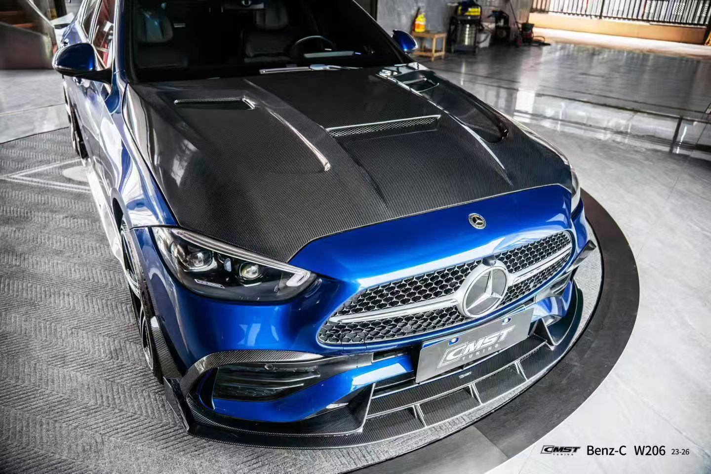Mercedes benz w206 cmst front hood